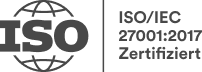 ISO 27001 zertifiziert