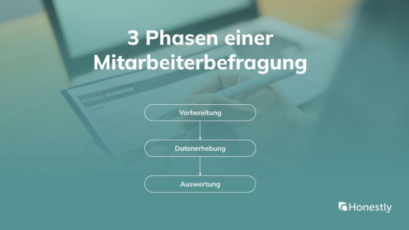 3 Phasen einer Mitarbeiterbefragung