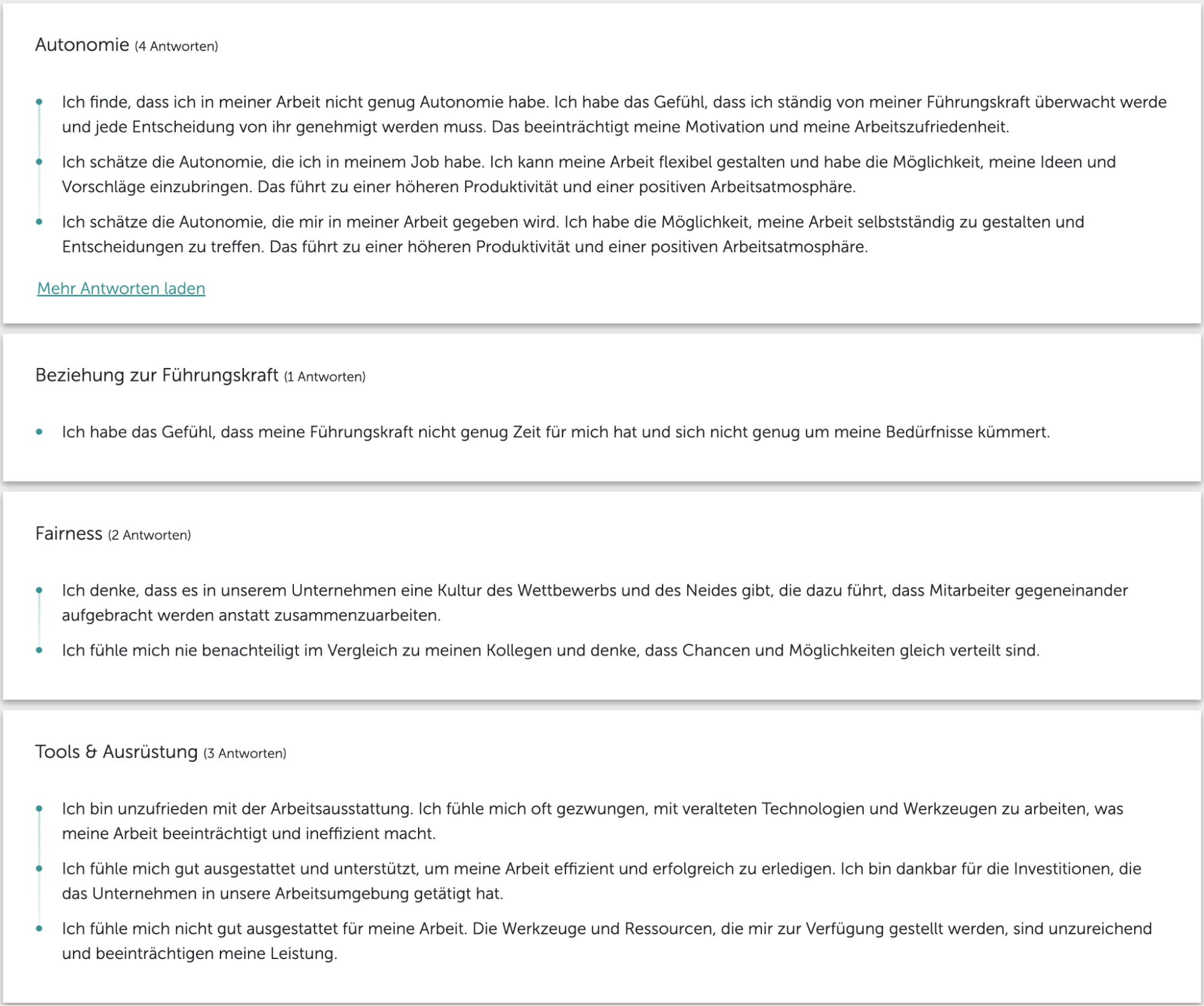 Analyse von Textantworten mit AI Analyse von Textantworten mit AI