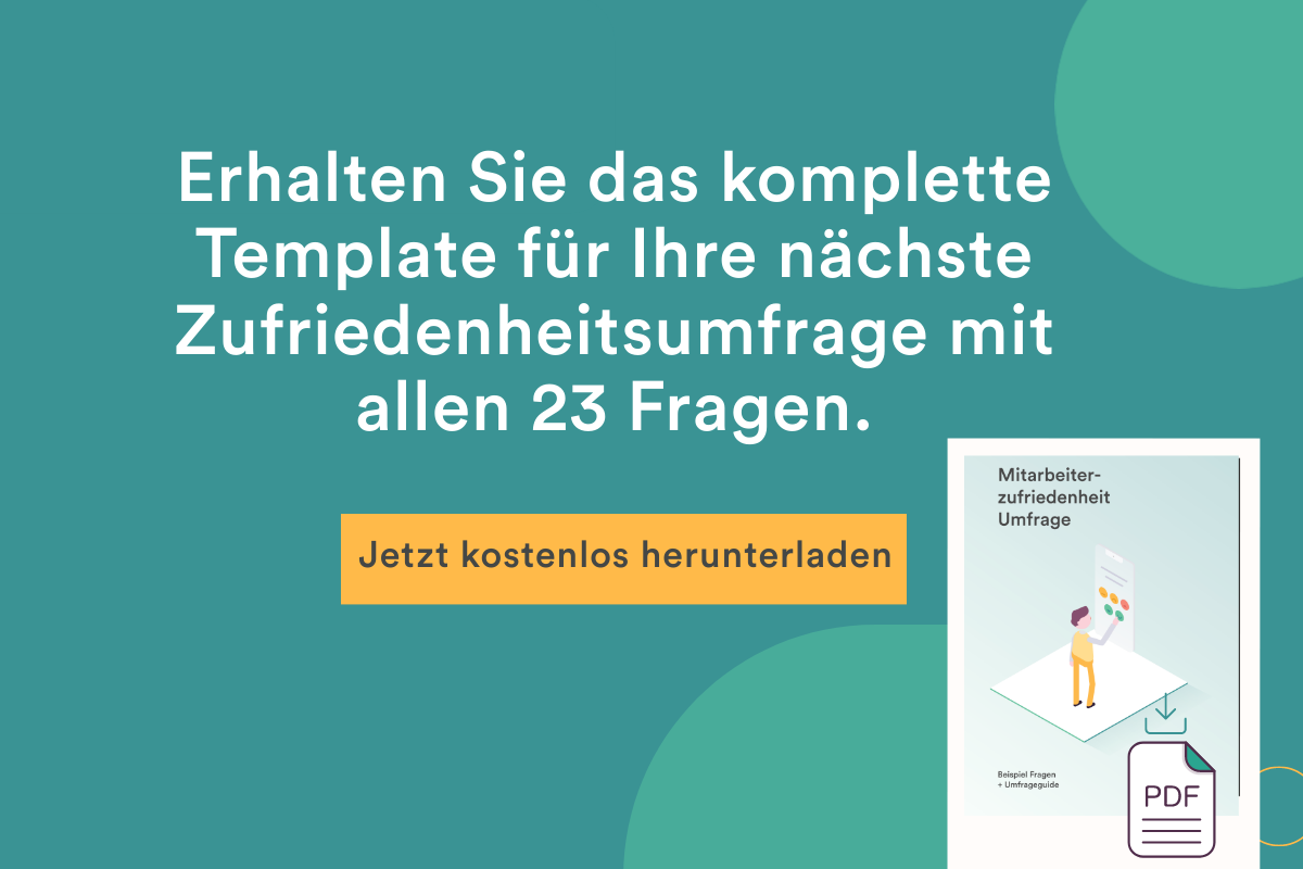 Mitarbeiterzufriedenheit Fragebogen Mitarbeiterzufriedenheit Fragebogen