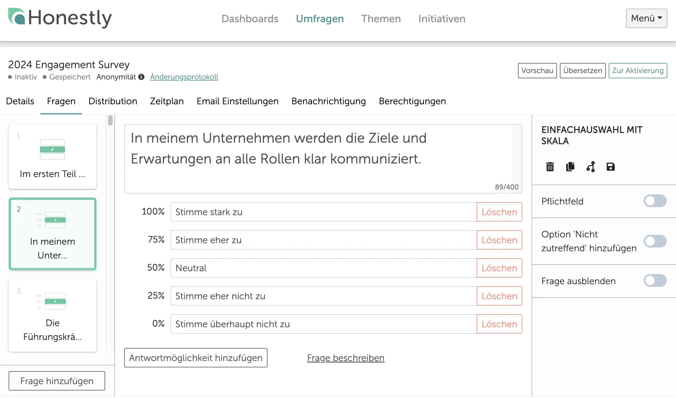 Mitarbeiterbefragung beispiele Mitarbeiterbefragung beispiele