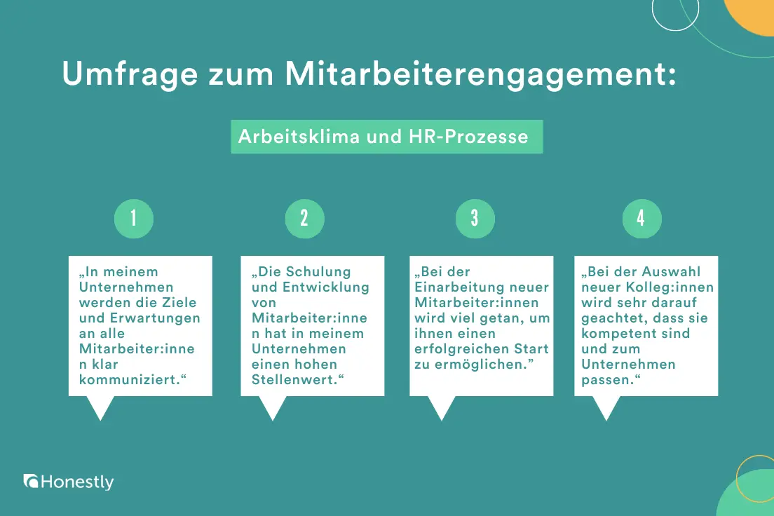 Umfrage zum Mitarbeiterengagement Arbeitsklima HR-Prozesse Umfrage zum Mitarbeiterengagement Arbeitsklima HR-Prozesse