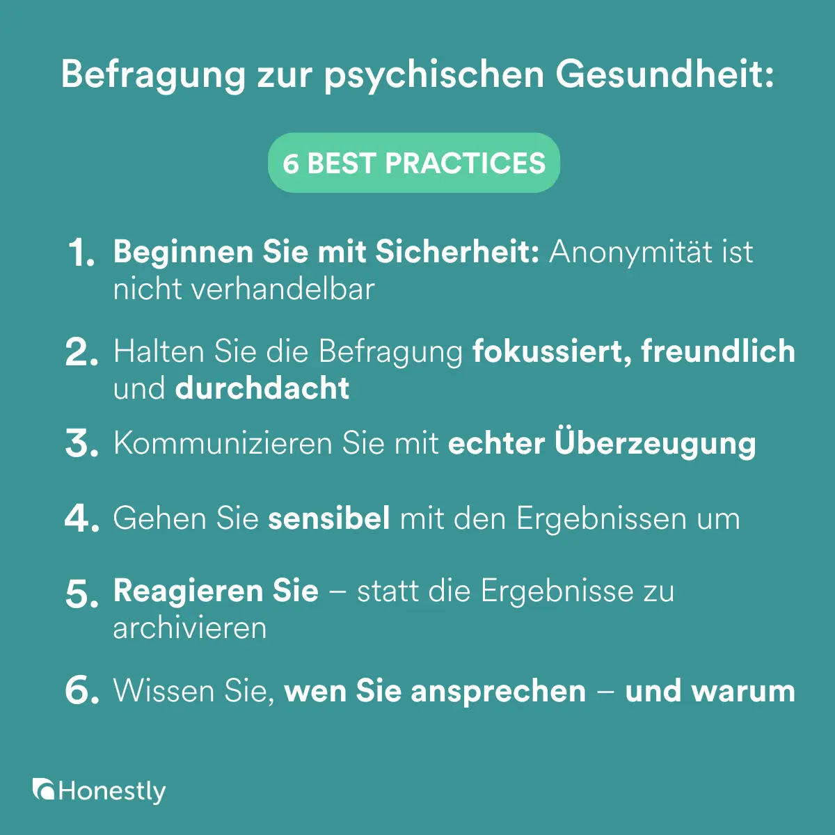 Umfrage zur psychischen best practices Umfrage zur psychischen best practices