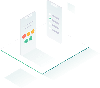 Mobile app interface
