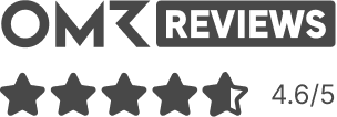 OMR Reviews - 4.6/5