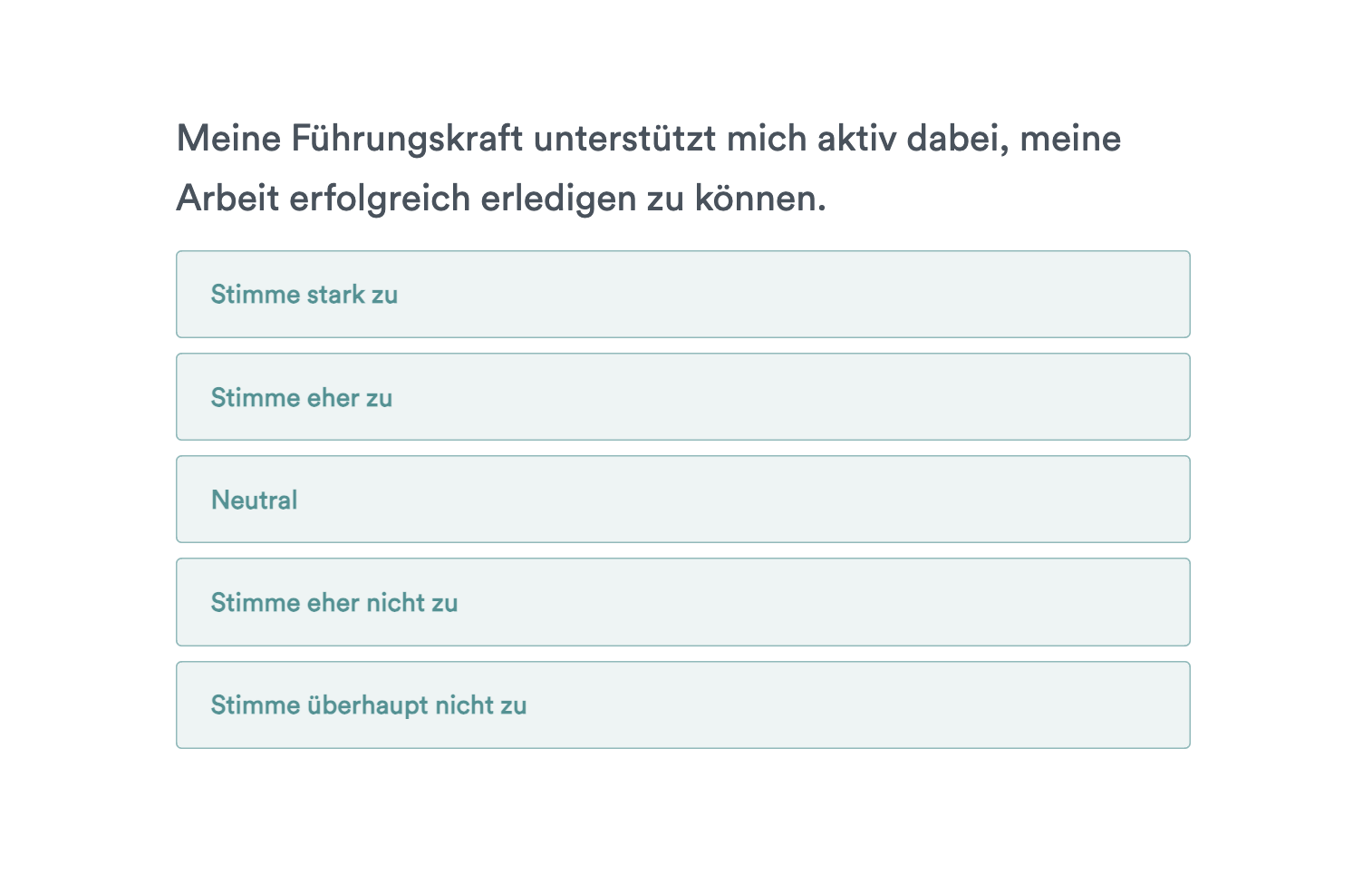 honestly jährliche Mitarbeiterbefragung